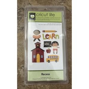 Cricut "Recess" Cartridge - school themed image